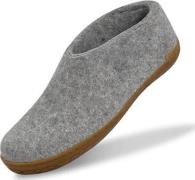 Glerups Unisex Shoe Classic Rubber Sole Grey/Natural