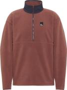 Jack Wolfskin Men's Sumetro Half Zip Dark Rust