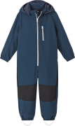 Reima Kids' Softshell Overall Nurmes Navy