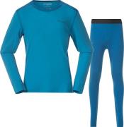 Bergans  Kids/Junior Allround Merino Baselayer Set Kids/Junior Aqua La...