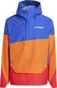 Adidas Men's Terrex Xploric 2.5L Climaproof Anorak Semi lucid blue/ Se...