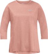 Jack Wolfskin Women's Crosstrail 3/4 Tee Rose Dawn