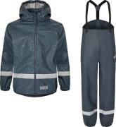 Urberg Kids' Malme PU Rain Set Midnight Navy