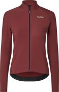 Gripgrab Women's GripGrab PACR Thermal Long Sleeve Jersey Dark Red