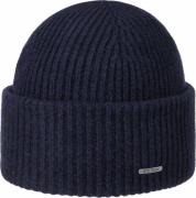 Stetson Classic Uni Wool Beanie Hat Navy