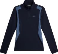 J.Lindeberg Women's Mae Quarter Zip Mid Layer JL Navy