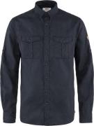 Fjällräven Men's Övik Travel Long Sleeved Shirt Dark Navy