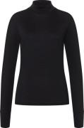 super.natural Women's Tundra175 Turtleneck Jet Black