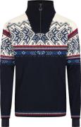 Dale of Norway Men's Vail Weatherproof Sweater Navyredroseoffwhite