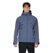 Bergans Men's Vaagaa Softshell Jacket Hood Granite Blue