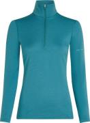 Icebreaker Women's 200 Oasis Longsleeve Half Zip Topaz