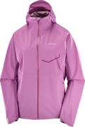 Salomon Women's Bonatti Waterproof Jackets Iris Orchid