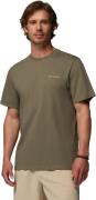 Columbia Men's CSC Logo Organic Cotton T-Shirt Stone Green, Linework C...