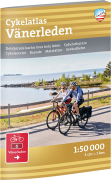 Calazo förlag Cykelatlas Vänerleden 1:50.000 NoColour