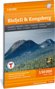 Calazo förlag Blefjell & Kongsberg 1:50 000 Hiking map