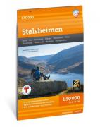 Calazo förlag Stølsheimen 1:50 000 Hiking map