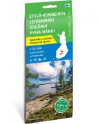 Calazo förlag Etelä-Konnevesi, Leivonmäki, Isojärvi & Pyhä-Häkki 1:25 ...
