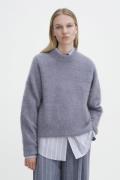 Filippa K Fluffy Sweater Kvinde Thundersto Sweaters Str L - hos Magasi...