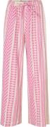 Lollys Laundry Liamll Pants Kvinde Pink Bukser Med Brede Ben Loose Fit...