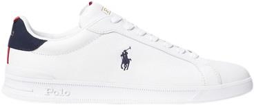 Polo Ralph Lauren Leather/grosgrainhrt CT Ii-sk-ltl Mand White/navy/re...