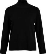 Object Objreynard Square Sleeve Pullover N Kvinde Black Sweaters Str S...