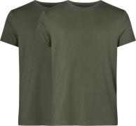 Resteröds Resteröds Organic Cotton 2pack Tee Mand Grøn Kortærmede T-sh...