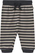 Wheat Sweatbukser Leo Str 2 år / 92 cm - Navy Stripe Bukser Bomuld hos...