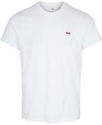 Levi's Ss Original hm tee Cotton + pa Mand Hvid Kortærmede T-shirts St...