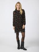 Neo Noir Petra Plissé Flower Dress Kvinde Black Korte Kjoler Str 40 - ...