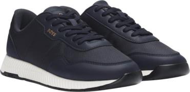 BOSS Titanium_Runn_Nypu Mand Blå Sneakers Str 41 - hos Magasin