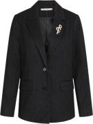 Rue de Femme ¤ Elly Blazer RdF ¤ Kvinde Black Blazere Str L - hos Maga...