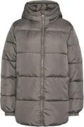 Pieces Pcmaddie Puffer Jacket Noos BC Kvinde Morel Dunjakker Str XL - ...