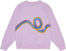 Molo Maxi Str 8 år / 128 cm - Lilla Sweatshirts Bomuld hos Magasin