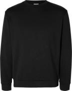 Selected Homme Slhemanuel Soft Crew Neck Sweat NOO Mand Sort Sweatshir...