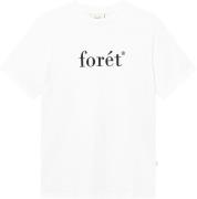 Forét Amber Tshirt Mand White/black Kortærmede T-shirts Str L - Bomuld...