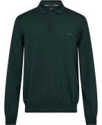 BOSS Bonol Mand Open Green Sweaters Str L - hos Magasin