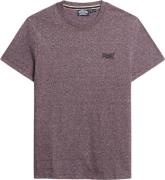 Superdry Essential Logo EMB TEE Mand Port Grey Grindle Feeder Kortærme...