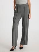 Neo Noir Anka Soft Pants Kvinde Dark Grey Melange Bukser Med Lige Ben ...