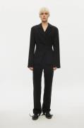 Oval Square Delight Blazer Kvinde Black Blazere Str L - hos Magasin