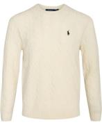 Polo Ralph Lauren 2/15 Wool/cash Rwslsl-plo Mand Andover Cream Sweater...