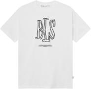 BLS Hafnia Handwritten Capital Tshirt Mand White Kortærmede T-shirts R...