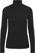 Pieces Pcsirene LS Rollneck TOP Noos Kvinde Sort Toppe Str L - hos Mag...