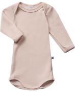 Petit Bateau Long Sleeve Bodysuit 3M Str 36M - Saline Langærmede Bodie...