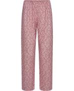 Sissel Edelbo Asta Pants Leftover Lace Kvinde Pink Bukser Med Lige Ben...