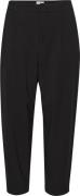 Kaffe Kamerle Pants Suiting Kvinde Black Deep Bukser Med Brede Ben Reg...