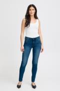 Fransa Zoza 1 Jeans Kvinde (Noos) Metro Blue Denim Skinny Jeans Tight ...