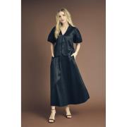 A-VIEW Christa Skirt Kvinde Black Maxi Nederdele Str 40 - hos Magasin