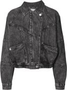 Lollys Laundry Kingston Jacket Kvinde Dark Grey Melange Overgangsjakke...