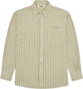 Woodbird Wbyuzo Knitted Shirt Mand Off White Langærmede Skjorter Str L...