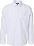 Annarr Anrrelaxroarpoplin Shirt LS Mand Cashmere Blue/skyway/white Lan...